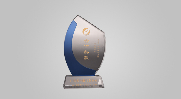 2015年4月互聯(lián)網(wǎng)+鐘表融合分享廣東省合作共贏（獎(jiǎng)杯）